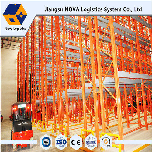 การจัดเก็บคลังสินค้าทางเดินแคบมาก VNA Pallet Racking