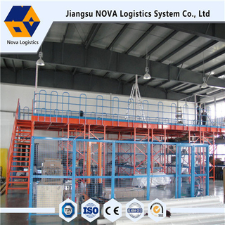 Mezzanine Steel หนักและแพลตฟอร์มโลหะที่มีความหนาแน่นสูง