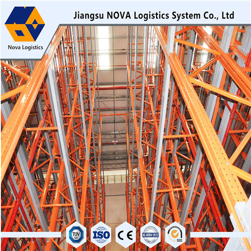 การจัดเก็บคลังสินค้าทางเดินแคบมาก VNA Pallet Racking