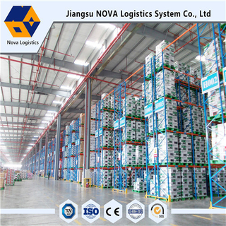 ผู้ผลิตชั้นวางของจีน Q235 ชั้นวางแท่นวางเหล็กจาก Nova Logistics
