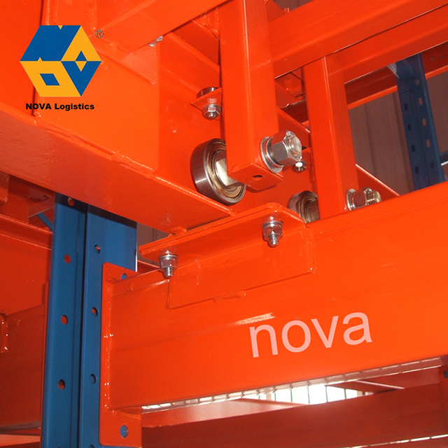 Q235 Steel Multi-Level Storage Push Back Pallet Rack