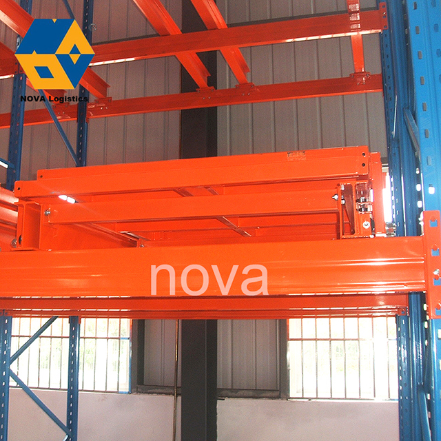 Q235 Steel Multi-Level Storage Push Back Pallet Rack